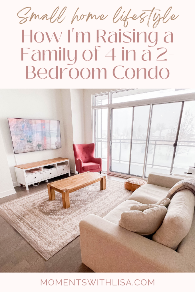 Are you considering living in a condominium but not sure if it’ll be enough space for your family? I’m here to normalize families living in apartment-style units!