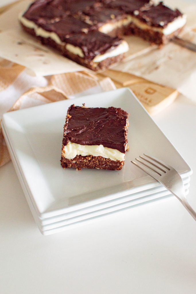 Talk about DECADENT! These homemade Nanaimo Bars are the epitome of Canadian baking - and you're gonna want to check out our recipe ASAP! (Psst: you don't need any custard powder to make it! Yay!)